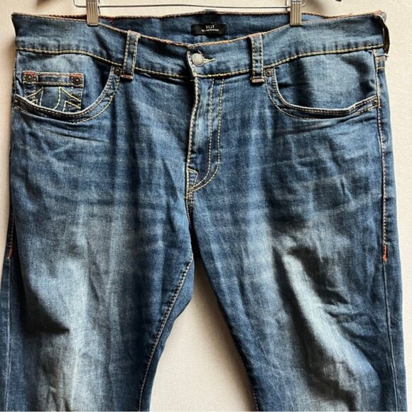 True Religion Billy Relaxed Bootcut Denim Jeans Sz 40 - Picture 4 of 12